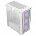 Vỏ case Xigmatek SKY II 3F ARCTIC - EN44205 (ATX, Sẵn 3 fan RGB, Max 6 fan)