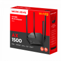 Router WiFi 6 Mercusys MR60X (AX1500, WiFi 6, 2 băng tần, 4 anten, 2 LAN + 1 WAN Gigabit)