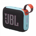 Loa di động JBL Go 4 Black Orange (4.2W, Bluetooth 5.3, Pin 7 giờ, IP67, AURACAST)