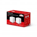 Hệ thống WiFi Mesh Mercusys Halo H30 (2-pack) (AC1200, 2 băng tần, 2 x LAN/WAN)