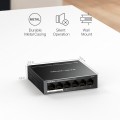 Switch 6 cổng Mercusys MS106LP 10/100Mbps, 4 cổng POE+, Vỏ kim loại