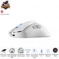 Chuột gaming không dây Asus ROG Keris II Ace Moonlight White (54g siêu nhẹ, 3 mode, 42.000 DPI, 8000 Hz Polling Rate)