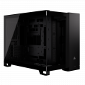 Vỏ case Corsair 2500X Mid-Tower TG Black (CC-9011265-WW) (m-ATX, 2 mặt cường lực, Chưa bao gồm Fan, Max 9 Fan, Rad 360)