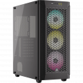 Vỏ case Corsair 480T RGB Airflow Mid-Tower TG Black (CC-9011272-WW) (E-ATX, Sẵn 3 Fan RGB, Max 7 Fan, Rad 360)