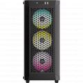 Vỏ case Corsair 480T RGB Airflow Mid-Tower TG Black (CC-9011272-WW) (E-ATX, Sẵn 3 Fan RGB, Max 7 Fan, Rad 360)