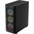 Vỏ case Corsair 480T RGB Airflow Mid-Tower TG Black (CC-9011272-WW) (E-ATX, Sẵn 3 Fan RGB, Max 7 Fan, Rad 360)