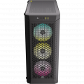 Vỏ case Corsair 480T RGB Airflow Mid-Tower TG Black (CC-9011272-WW) (E-ATX, Sẵn 3 Fan RGB, Max 7 Fan, Rad 360)