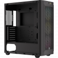 Vỏ case Corsair 480T RGB Airflow Mid-Tower TG Black (CC-9011272-WW) (E-ATX, Sẵn 3 Fan RGB, Max 7 Fan, Rad 360)