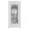 Vỏ case Corsair 5000D Airflow Core Mid-Tower White (CC-9011262-WW) (E-ATX, Chưa bao gồm Fan, Max 12 Fan, RAD 360)