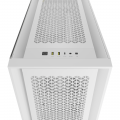 Vỏ case Corsair 5000D Airflow Core Mid-Tower White (CC-9011262-WW) (E-ATX, Chưa bao gồm Fan, Max 12 Fan, RAD 360)