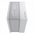 Vỏ case Corsair 6500D Airflow Mid-Tower TG White (CC-9011260-WW) (E-ATX, Chưa bao gồm Fan, Max 13 Fan, Rad 360)