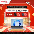 Laptop Lenovo ThinkBook 16 G6 IRL 21KH00BYVN (Intel Core i7-1355U, RAM 16GB, SSD 512GB, Vga Intel Iris Xe, Màn Hình 16 inch WUXGA, Windows 11, Màu Xám)