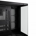 Vỏ case Corsair 6500X Mid-Tower TG Black (CC-9011257-WW) (E-ATX, 2 mặt cường lực, Chưa bao gồm Fan, Max 10 Fan, Rad 360)