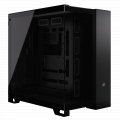 Vỏ case Corsair 6500X Mid-Tower TG Black (CC-9011257-WW) (E-ATX, 2 mặt cường lực, Chưa bao gồm Fan, Max 10 Fan, Rad 360)