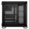 Vỏ case Corsair 6500X Mid-Tower TG Black (CC-9011257-WW) (E-ATX, 2 mặt cường lực, Chưa bao gồm Fan, Max 10 Fan, Rad 360)