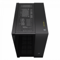 Vỏ case Corsair 6500X Mid-Tower TG Black (CC-9011257-WW) (E-ATX, 2 mặt cường lực, Chưa bao gồm Fan, Max 10 Fan, Rad 360)