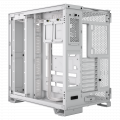 Vỏ case Corsair 6500X Mid-Tower TG White (CC-9011258-WW) (E-ATX, 2 mặt cường lực, Chưa bao gồm Fan, Max 10 Fan, Rad 360)