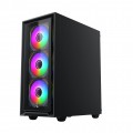 Vỏ case Xigmatek FLY II 3GF Black - EN44663 (ATX, 2 mặt cường lực, Sẵn 3 fan RGB, Max 6 fan)
