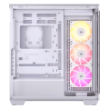 Vỏ case Corsair 3500X ARGB Mid-Tower TG White (CC-9011279-WW) (E-ATX, Sẵn 3 Fan ARGB, Max 10 Fan, Rad 360)