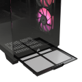 Vỏ case Corsair iCUE LINK 3500X RGB Mid-Tower TG Black (CC-9011280-WW) (E-ATX, Sẵn 3 Fan ARGB + HUB iCUE LINK, Max 10 Fan, Rad 360)