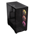 Vỏ case Corsair iCUE LINK 3500X RGB Mid-Tower TG Black (CC-9011280-WW) (E-ATX, Sẵn 3 Fan ARGB + HUB iCUE LINK, Max 10 Fan, Rad 360)