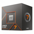CPU AMD Ryzen 7 8700F (4.1GHz Up To 5.0GHz, 8 Nhân 16 Luồng, 24MB Cache, 65W, No GPU, Socket AM5, AMD Ryzen™ AI)