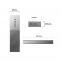 Box SSD M.2 NVMe Orico M206C3-G2-GY (Max 4TB, Vỏ nhôm, USB3.1 Gen2 Type-C)