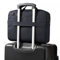 Túi Xách Chống Sốc Laptop 14inch Mikkor The Levi Slim Navy (Có Đai Cài Vali)