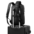 Balo Laptop 15.6inch Mikkor The Levi Backpack Slim Black (Slim001)