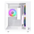 Vỏ case Xigmatek AQUA M LITE 3GF Arctic - EN44168 (m-ATX, Sẵn 3 fan RGB, Max 8 fan, Rad 240/280)
