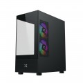 Vỏ case Xigmatek ALPHARD M 3GF Black - EN44090 (m-ATX, Sẵn 3 fan RGB, Max 7 fan, Rad 240/280)