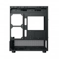Vỏ case Xigmatek ALPHARD M 3GF Black - EN44090 (m-ATX, Sẵn 3 fan RGB, Max 7 fan, Rad 240/280)
