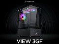 Vỏ case Xigmatek VIEW 3GF Black - EN44687 (m-ATX, Sẵn 3 fan RGB, Max 5 fan)