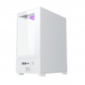 Vỏ case Xigmatek VIEW 3GF Arctic - EN44694 (m-ATX, Sẵn 3 fan RGB, Max 5 fan)