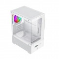 Vỏ case Xigmatek VIEW 3GF Arctic - EN44694 (m-ATX, Sẵn 3 fan RGB, Max 5 fan)