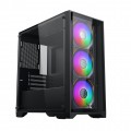 Vỏ case Xigmatek NYX III 3GF Black - EN44700 (m-ATX, Sẵn 3 fan RGB, Max 8 fan, Rad 240)