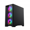 Vỏ case Xigmatek NYX III 3GF Black - EN44700 (m-ATX, Sẵn 3 fan RGB, Max 8 fan, Rad 240)