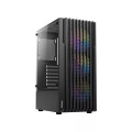 Vỏ case Antec AX22 Black (ATX, Sẵn 3 fan RGB, Max 8 fan, Rad 240)