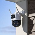 Camera wifi quay quét ngoài trời 2 mắt IMOU IPC-S7XP-10M0WED FULL COLOR 5.0MP (Cruiser Dual 10MP)