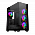 Vỏ case Xigmatek  BLAST 4GF Black - EN44908 (E-ATX, Sẵn 4 fan RGB, Max 10 fan, Rad 360)