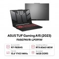 Laptop ASUS Tuf Gaming A15 FA507NVR LP091W (AMD Ryzen 7-7435HS, RAM 16GB DDR5, SSD 1TB, NVIDIA RTX4060 8GB GDDR6, Màn Hình 15.6inch FullHD 144Hz, Windows 11 Home)