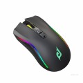 Chuột Gaming không dây EDRA EM624W Black (Bluetooth + 2.4GHz, 3600DPI, Led RGB, Pin sạc)