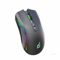 Chuột Gaming không dây EDRA EM624W Black (Bluetooth + 2.4GHz, 3600DPI, Led RGB, Pin sạc)