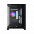 Vỏ case Xigmatek PANO M NANO 3GF Black - EN45523 (m-ATX, Sẵn 3 fan RGB, Max 7 fan, Rad 240)