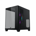 Vỏ case Xigmatek PANO M NANO 3GF Black - EN45523 (m-ATX, Sẵn 3 fan RGB, Max 7 fan, Rad 240)