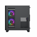 Vỏ case Xigmatek PANO M NANO 3GF Black - EN45523 (m-ATX, Sẵn 3 fan RGB, Max 7 fan, Rad 240)