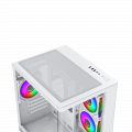 Vỏ case Xigmatek PANO M NANO 3GF Arctic - EN45530 (m-ATX, Sẵn 3 fan RGB, Max 7 fan, Rad 240)