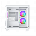 Vỏ case Xigmatek PANO M NANO 3GF Arctic - EN45530 (m-ATX, Sẵn 3 fan RGB, Max 7 fan, Rad 240)