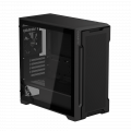 Vỏ case GIGABYTE C102G Glass Black (GB-C102G) (m-ATX, Sẵn 2 fan 120, Max 9 fan, Rad 360)