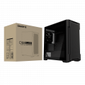 Vỏ case GIGABYTE C102G Glass Black (GB-C102G) (m-ATX, Sẵn 2 fan 120, Max 9 fan, Rad 360)
